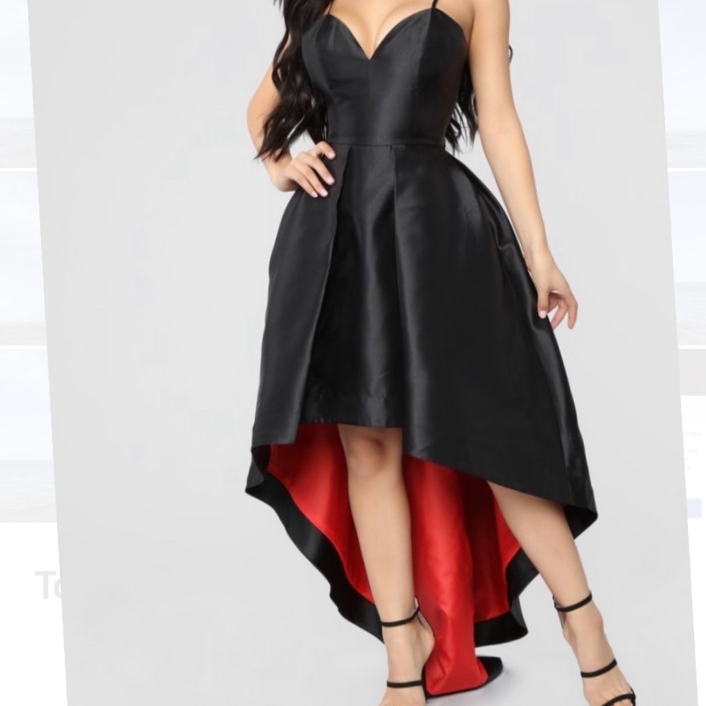 High hopes high low fashion nova dress